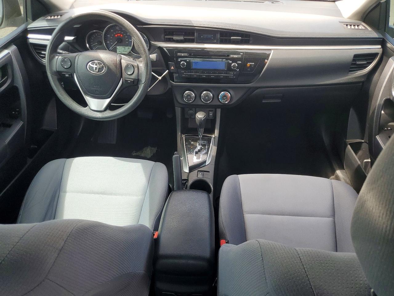 2015 Toyota Corolla L White vin: 5YFBURHE3FP280349
