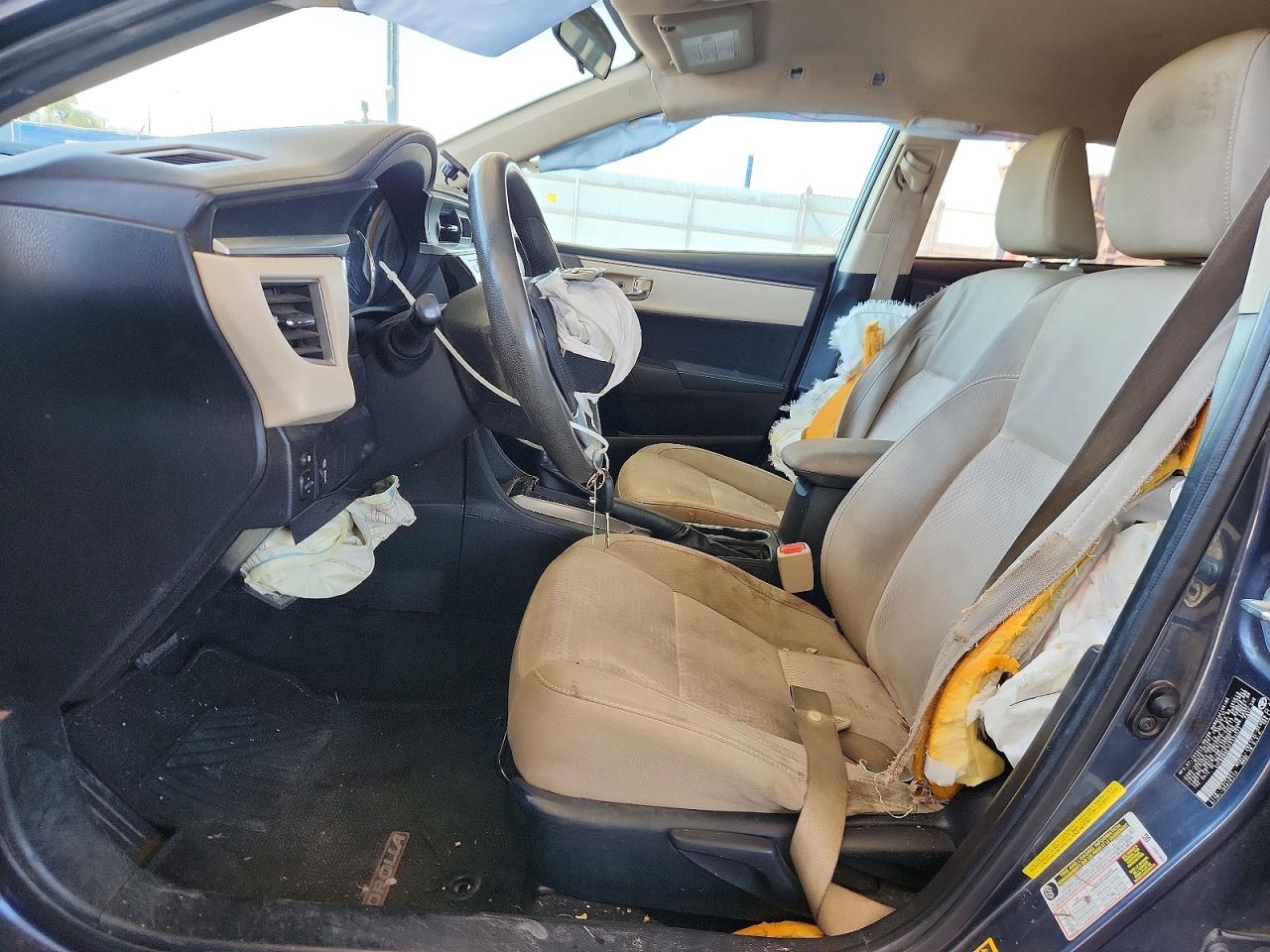 2015 Toyota Corolla Le Charcoal vin: 5YFBURHE3FP334572