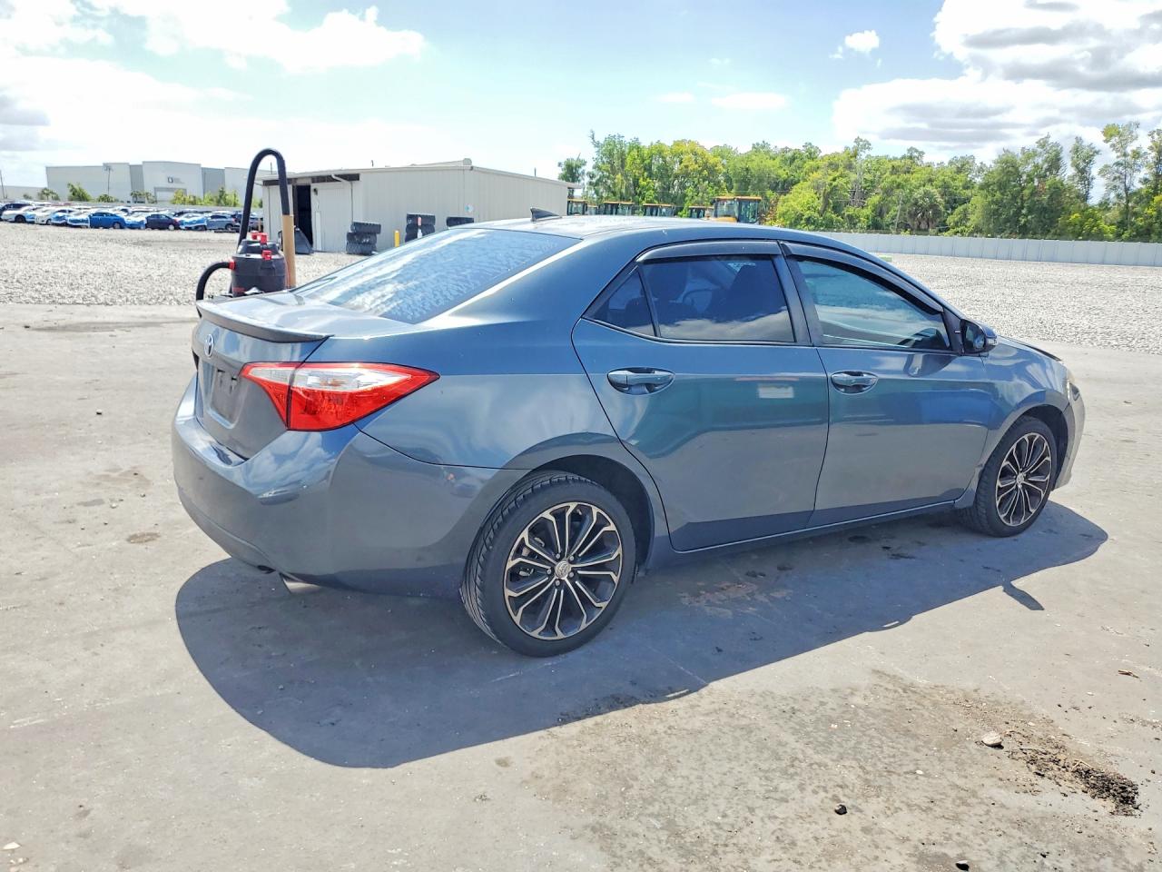 2016 Toyota Corolla S Plus Gray vin: 5YFBURHE3GP406307