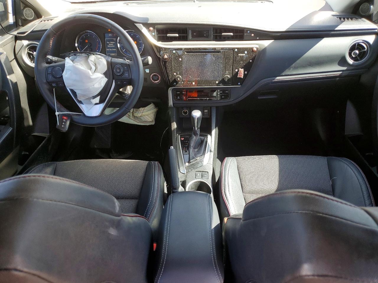 2017 Toyota Corolla Maroon vin: 5YFBURHE3HP633708