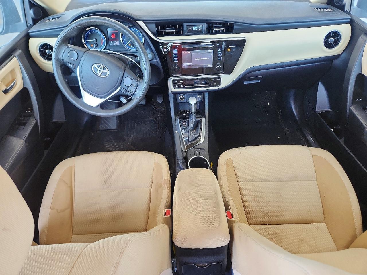 2017 Toyota Corolla Le Gray vin: 5YFBURHE3HP728852
