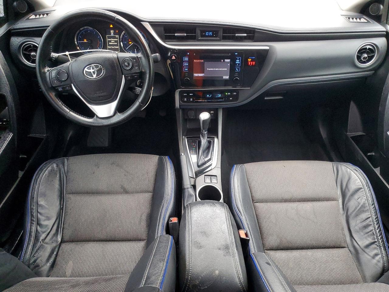 2019 Toyota Corolla Se Black vin: 5YFBURHE3KP929223