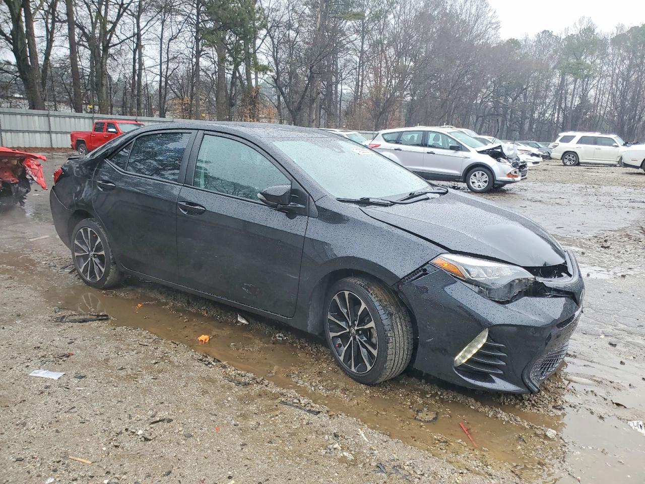 2019 Toyota Corolla Se Black vin: 5YFBURHE3KP929223