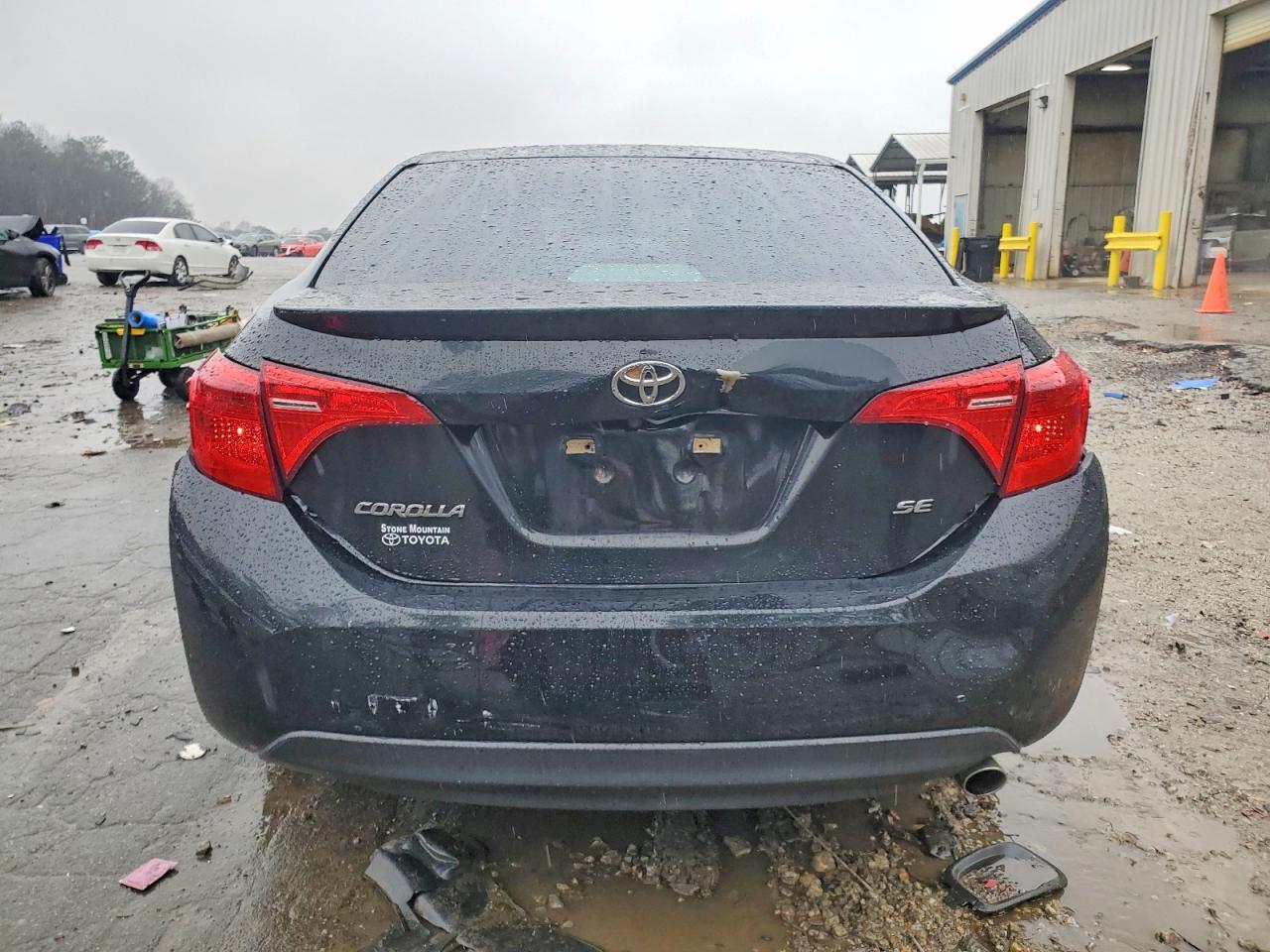 2019 Toyota Corolla Se Black vin: 5YFBURHE3KP929223