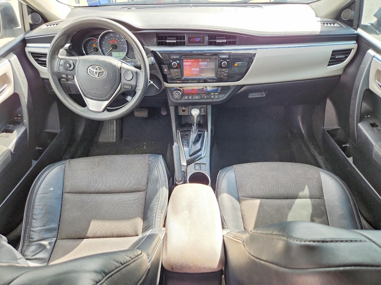 2014 Toyota Corolla Le Plus White vin: 5YFBURHE4EP015731