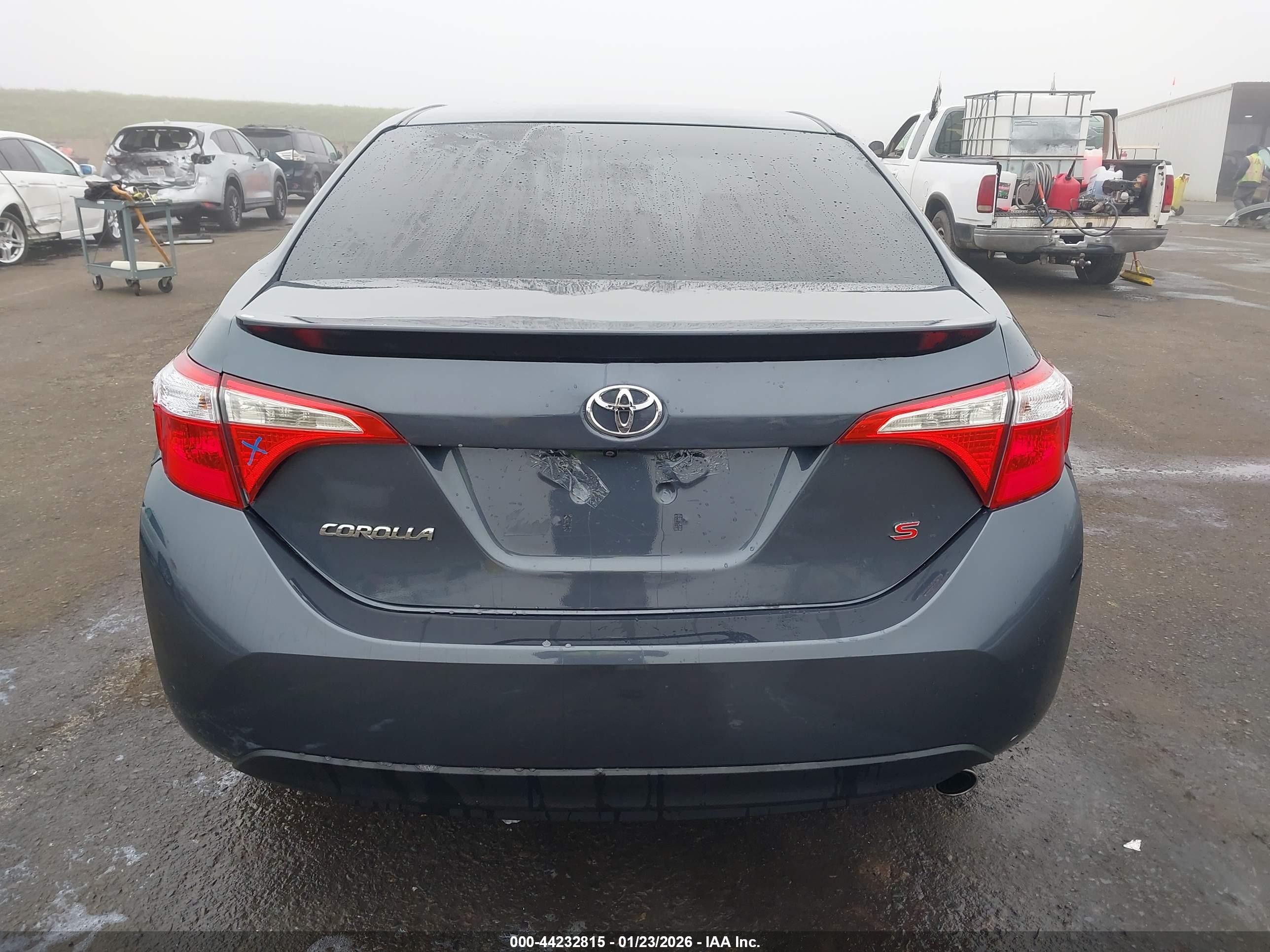 2014 Toyota Corolla S Plus Blue vin: 5YFBURHE4EP041259