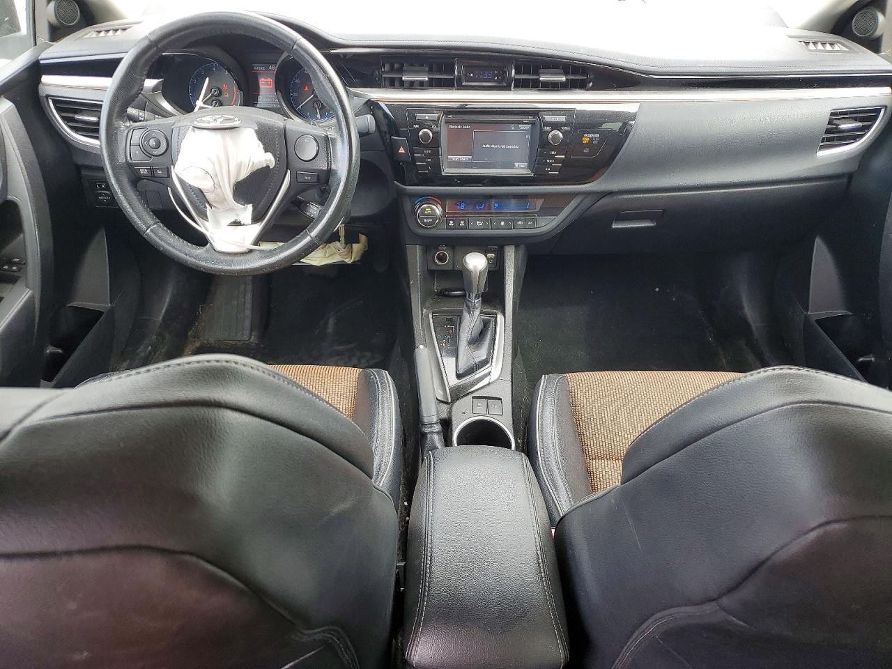 2014 Toyota Corolla S Plus White vin: 5YFBURHE4EP055520