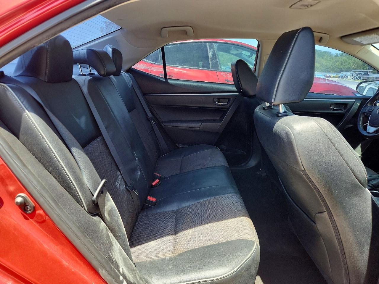 2014 Toyota Corolla S Plus Red vin: 5YFBURHE4EP064248