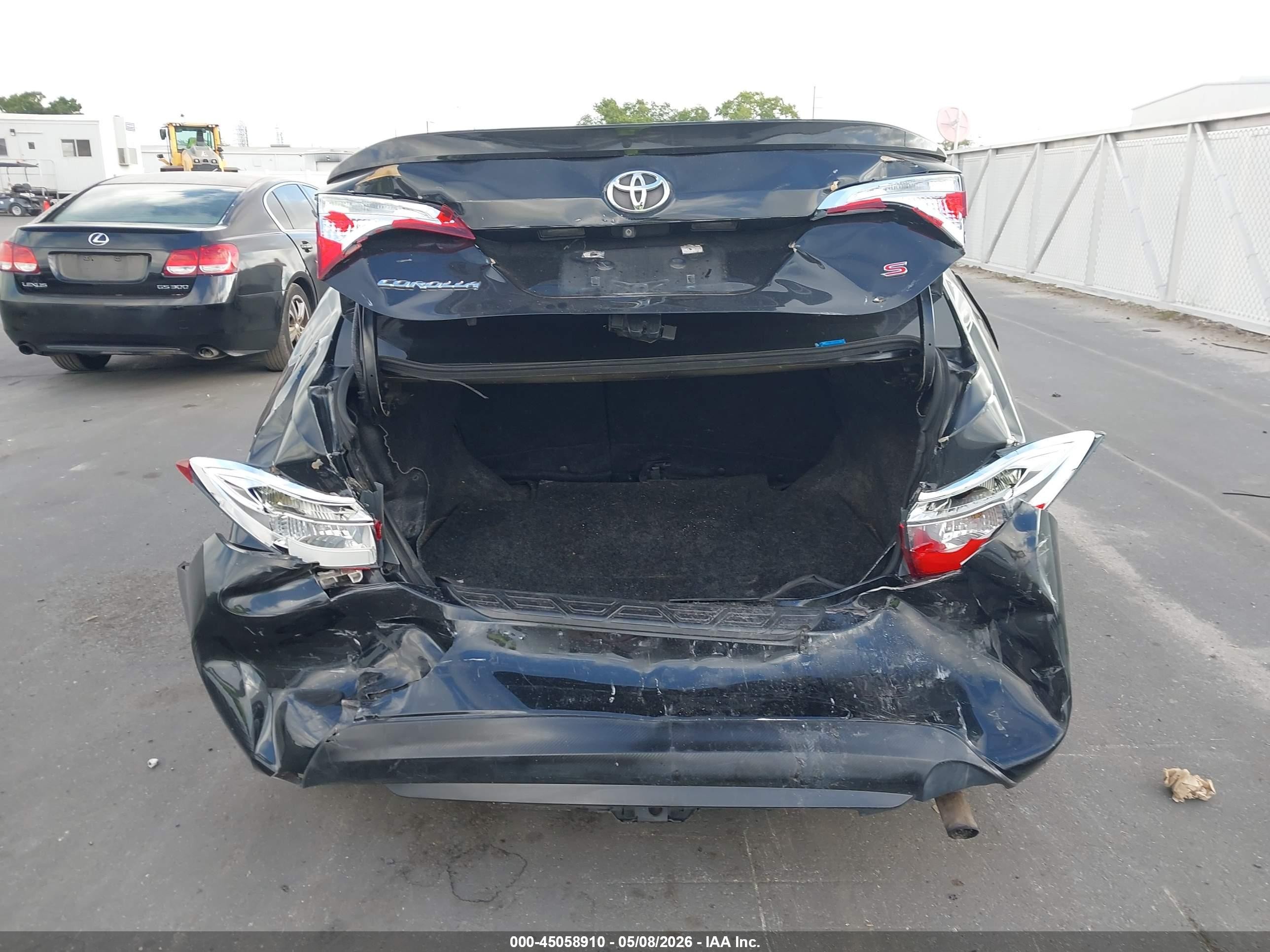 2014 Toyota Corolla S Plus Черный vin: 5YFBURHE4EP066212