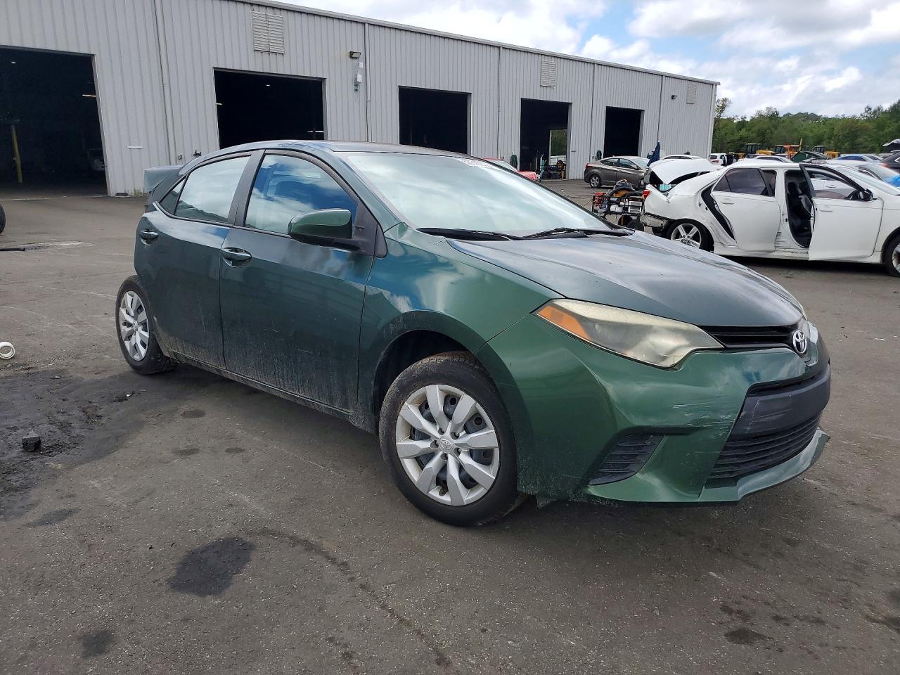 2014 Toyota Corolla Le Green vin: 5YFBURHE4EP092793
