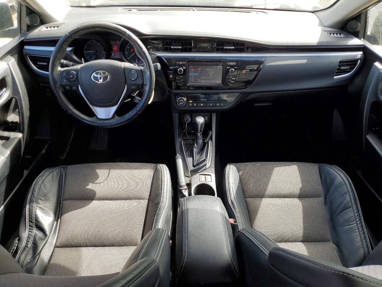 2014 Toyota Corolla S Silver vin: 5YFBURHE4EP093913