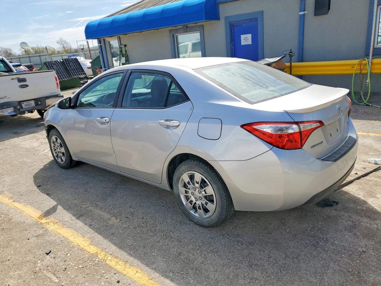 2014 Toyota Corolla S Silver vin: 5YFBURHE4EP093913