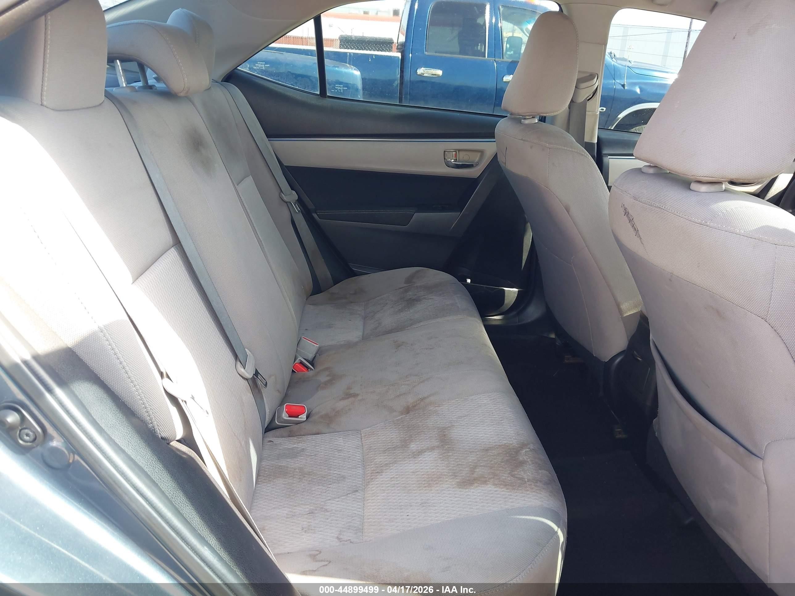 2014 Toyota Corolla Le Plus Gray vin: 5YFBURHE4EP094043