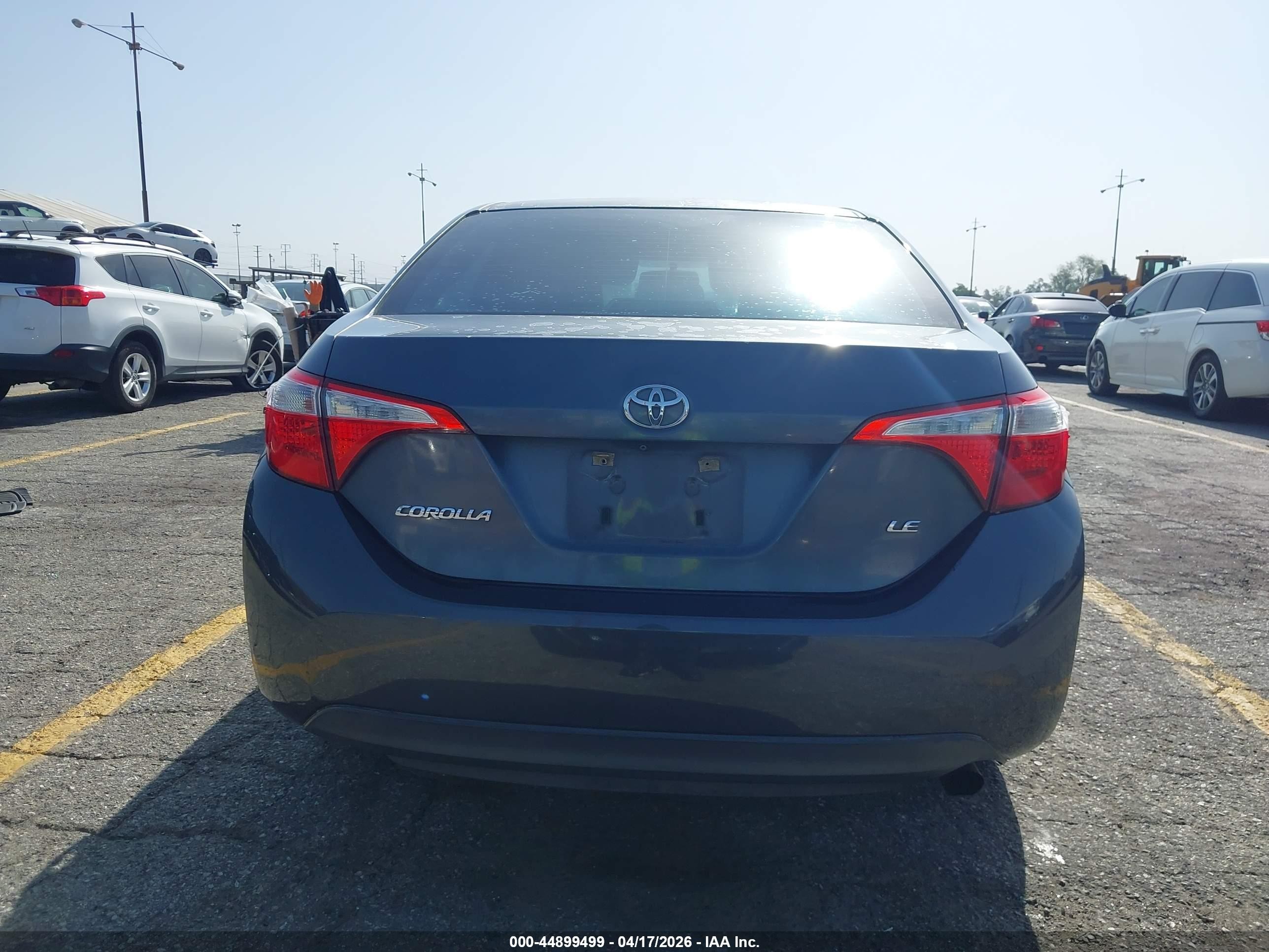 2014 Toyota Corolla Le Plus Gray vin: 5YFBURHE4EP094043
