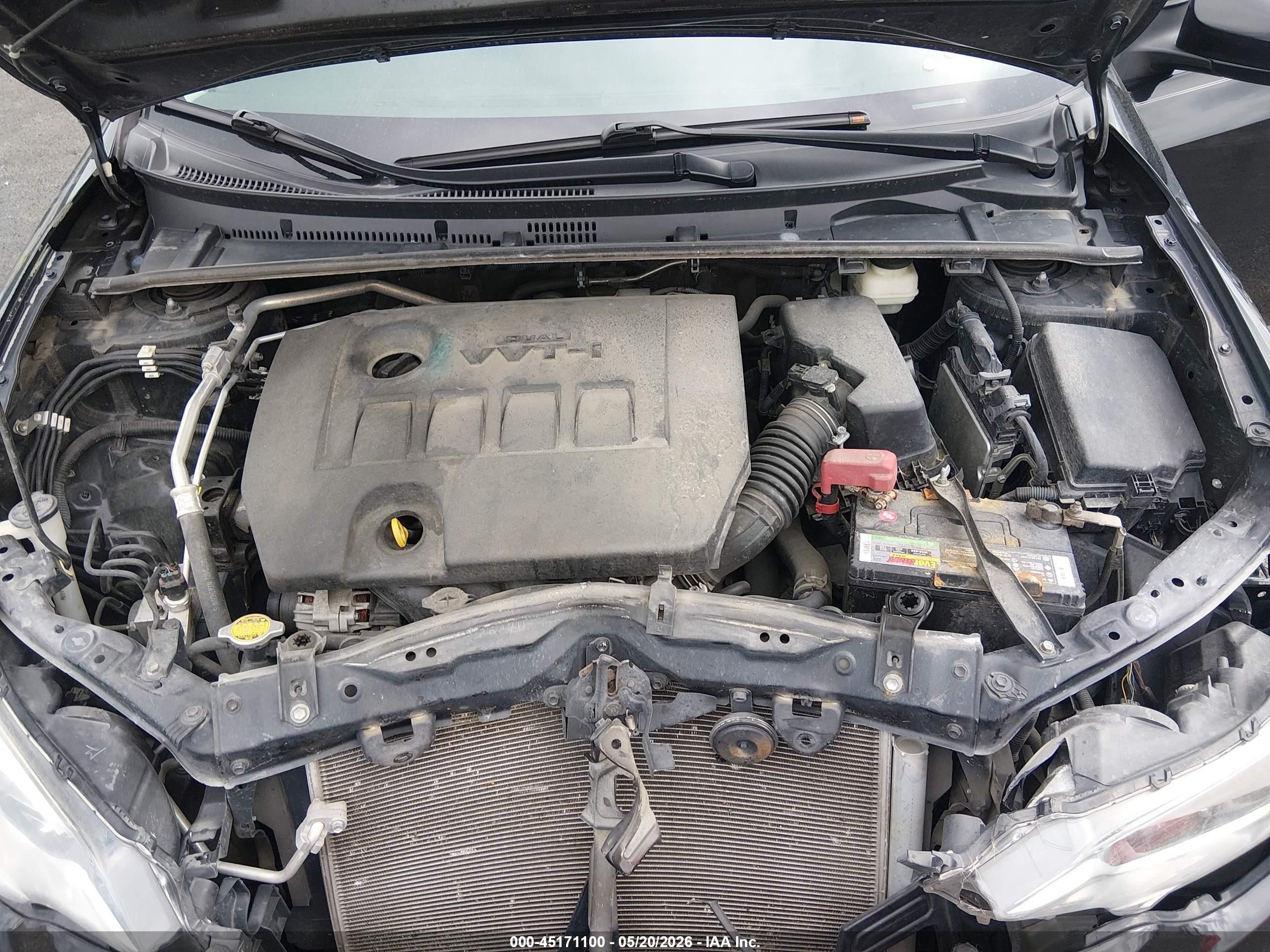 2014 Toyota Corolla S Plus Black vin: 5YFBURHE4EP102030