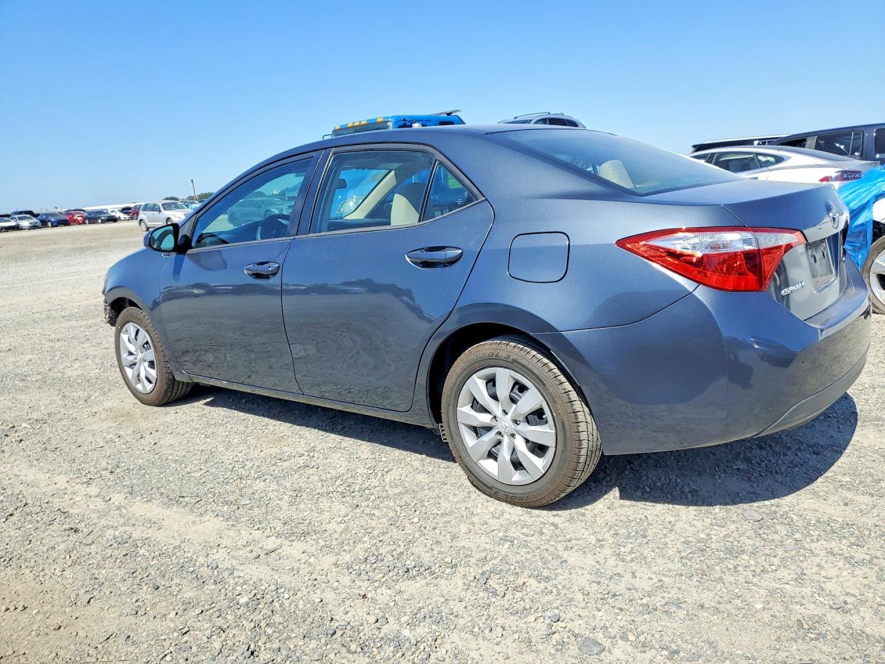 2014 Toyota Corolla Le Gray vin: 5YFBURHE4EP104294