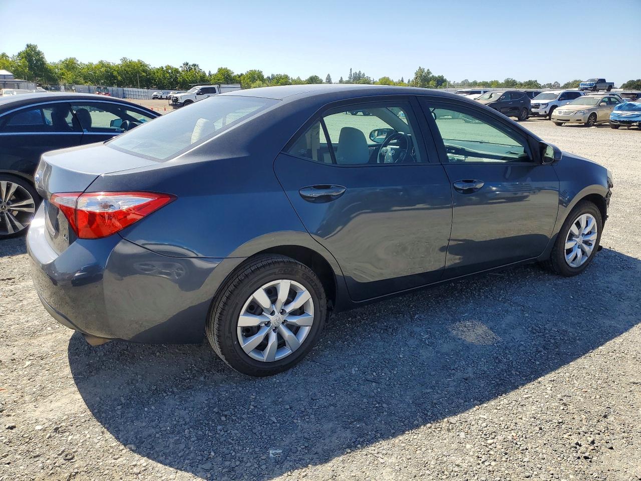 2014 Toyota Corolla Le Gray vin: 5YFBURHE4EP104294