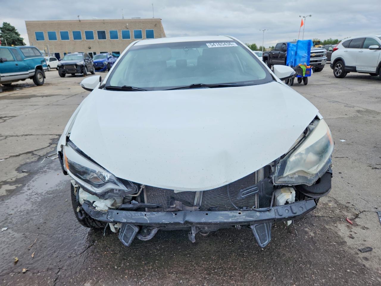 2014 Toyota Corolla S Plus Белый vin: 5YFBURHE4EP109947