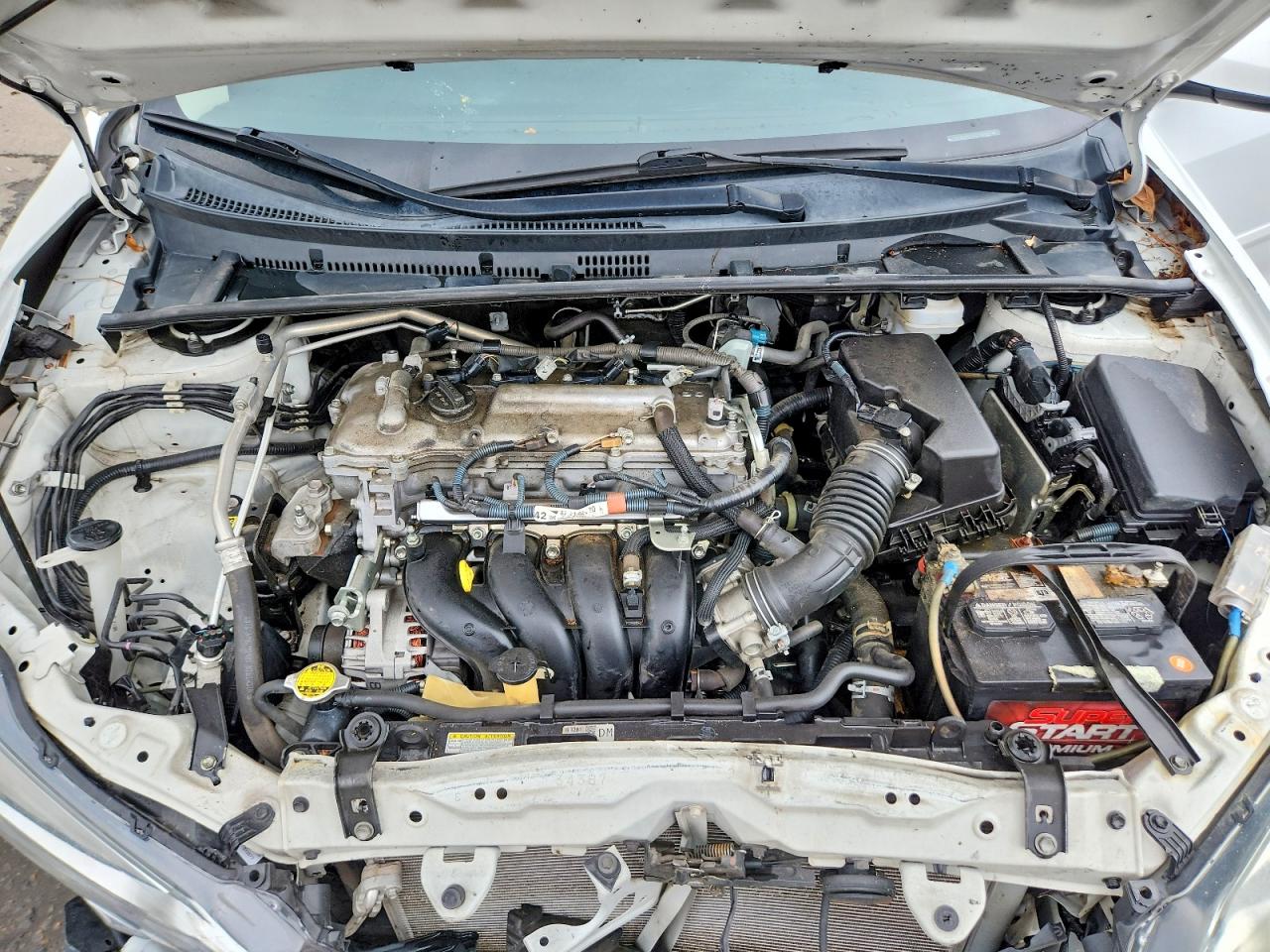 2014 Toyota Corolla S Plus Белый vin: 5YFBURHE4EP109947
