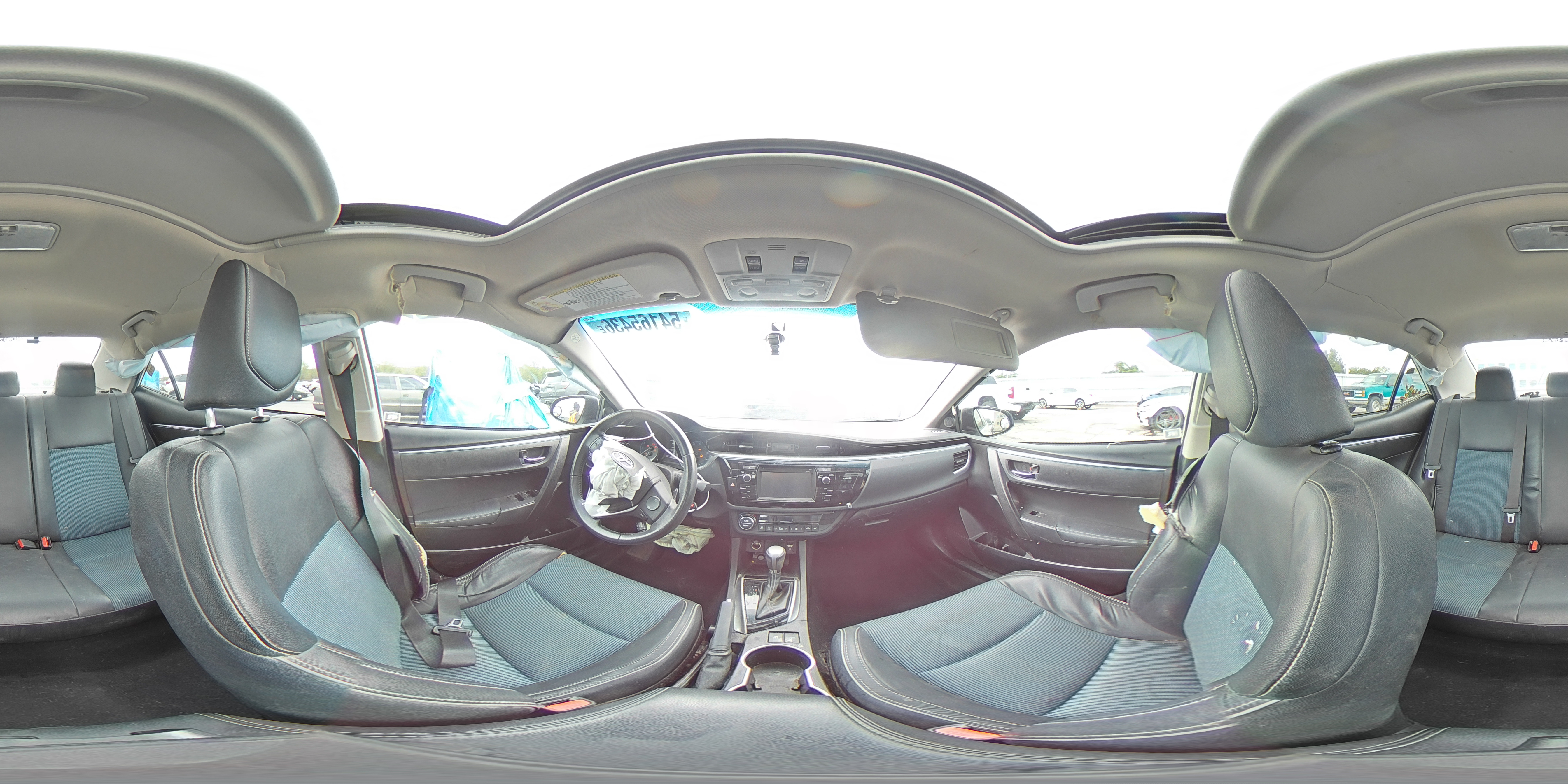 2014 Toyota Corolla S Plus Белый vin: 5YFBURHE4EP109947