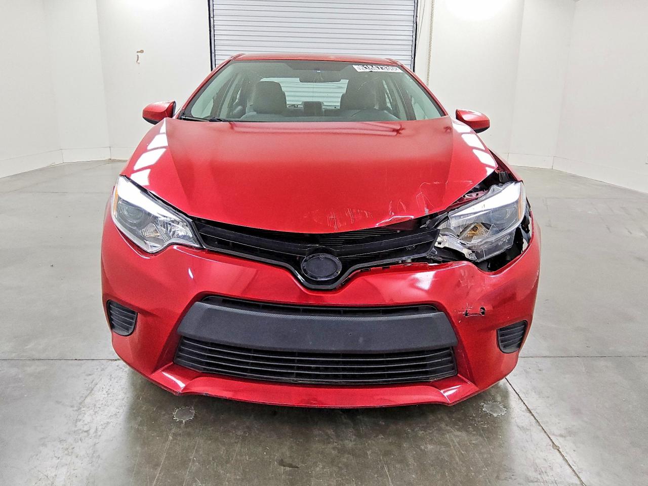 2014 Toyota Corolla Le Red vin: 5YFBURHE4EP112377