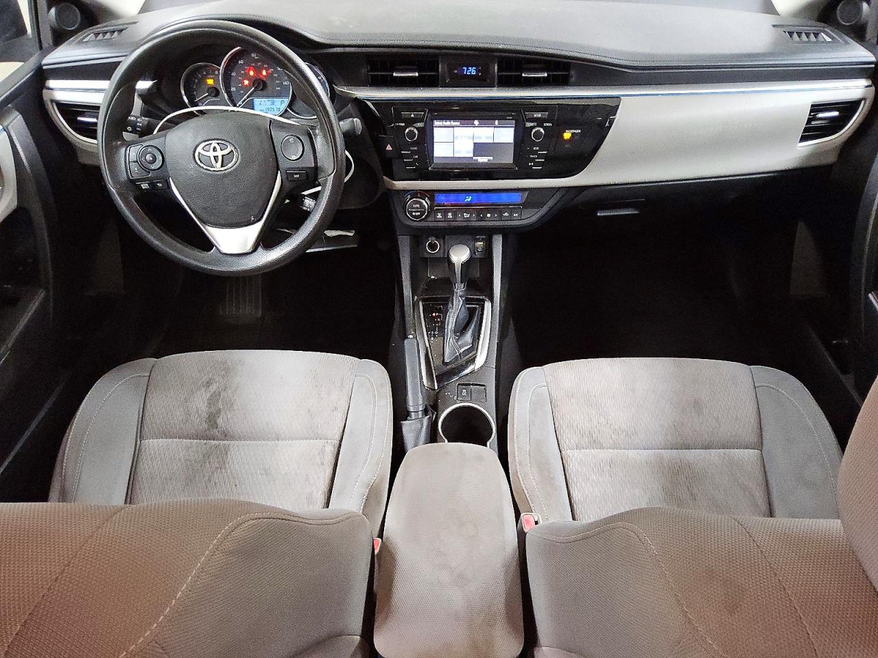2014 Toyota Corolla Le Red vin: 5YFBURHE4EP112377