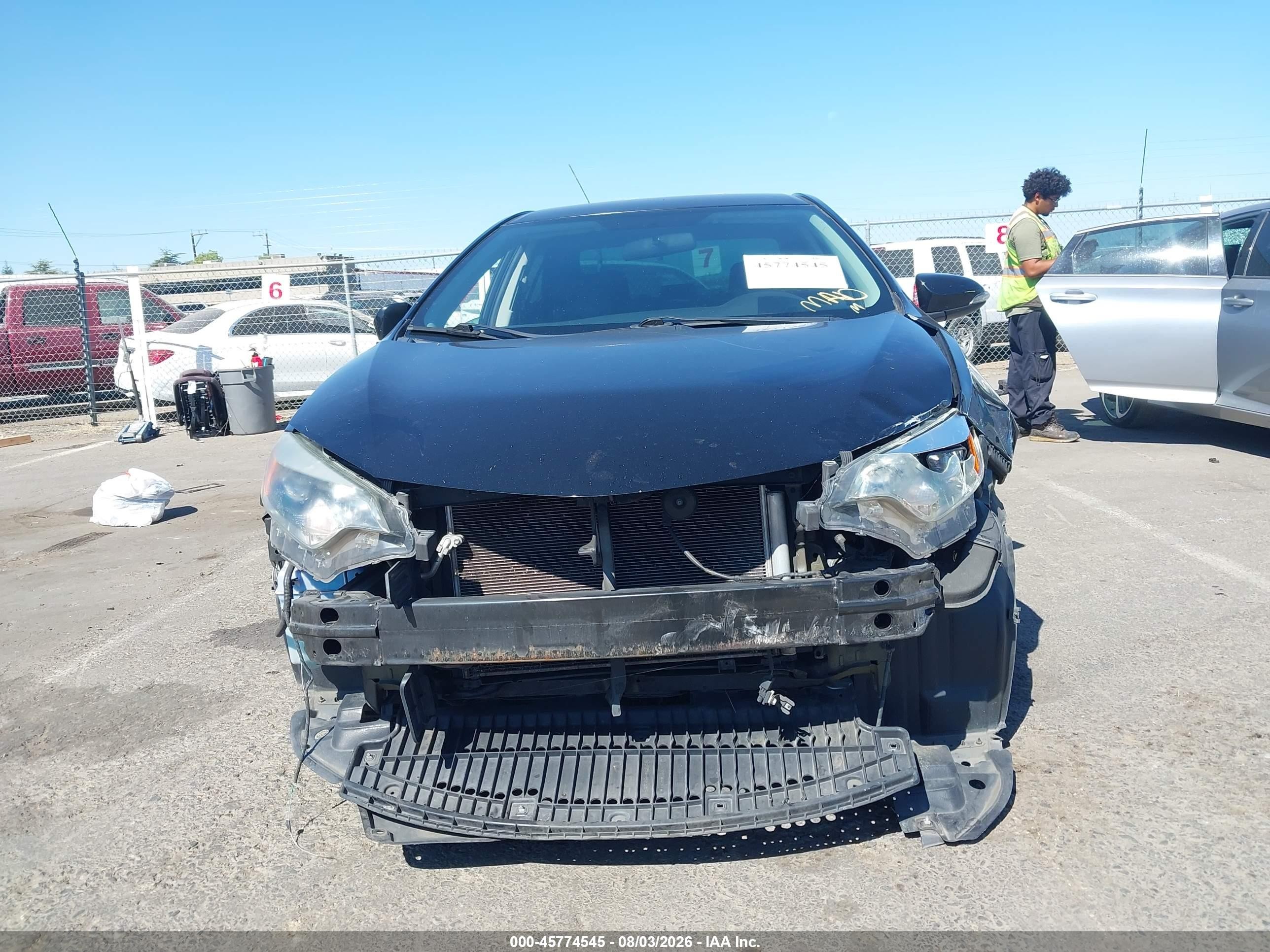 2014 Toyota Corolla S Plus Black vin: 5YFBURHE4EP118552