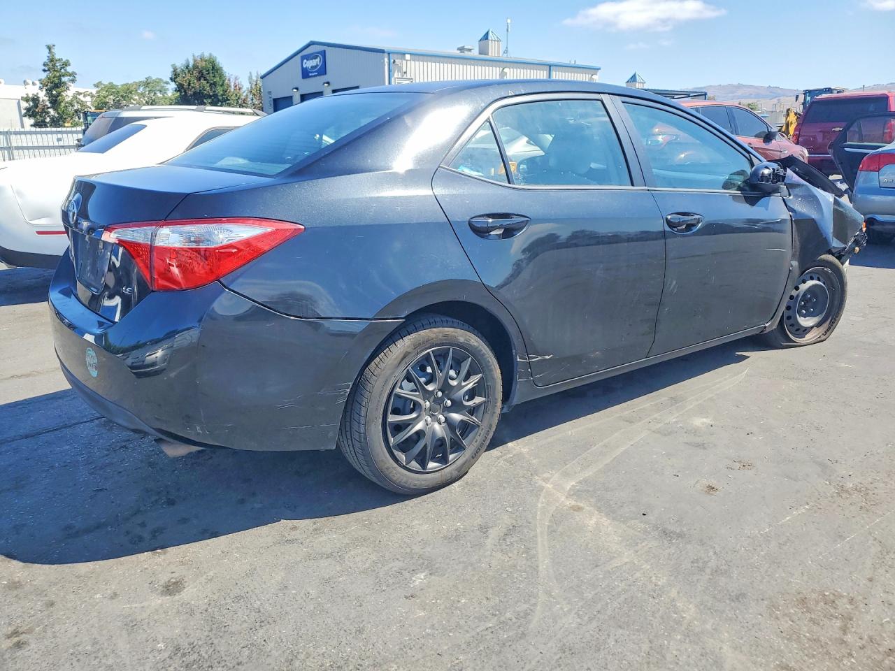 2014 Toyota Corolla Le Black vin: 5YFBURHE4EP127199
