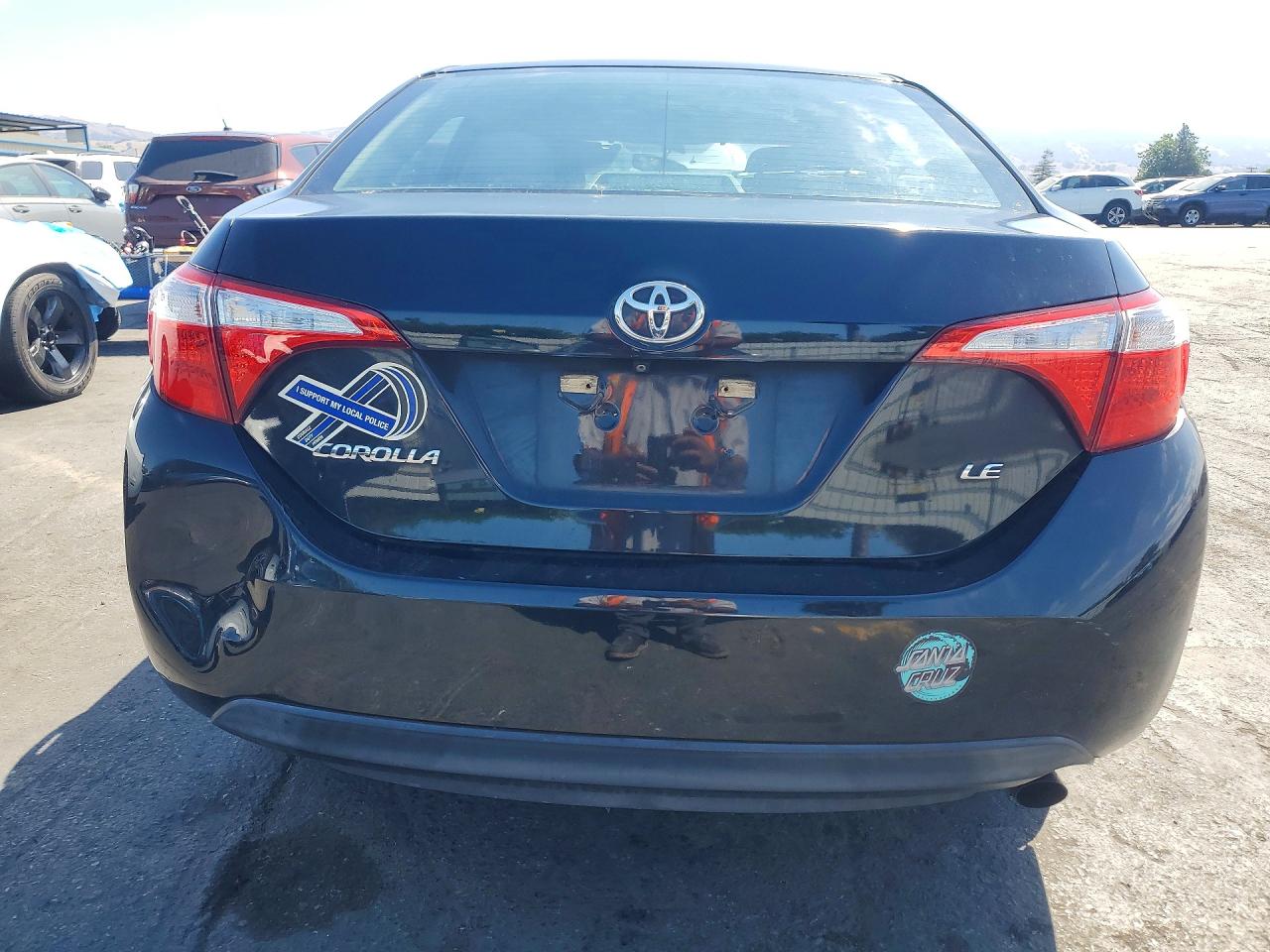 2014 Toyota Corolla Le Black vin: 5YFBURHE4EP127199
