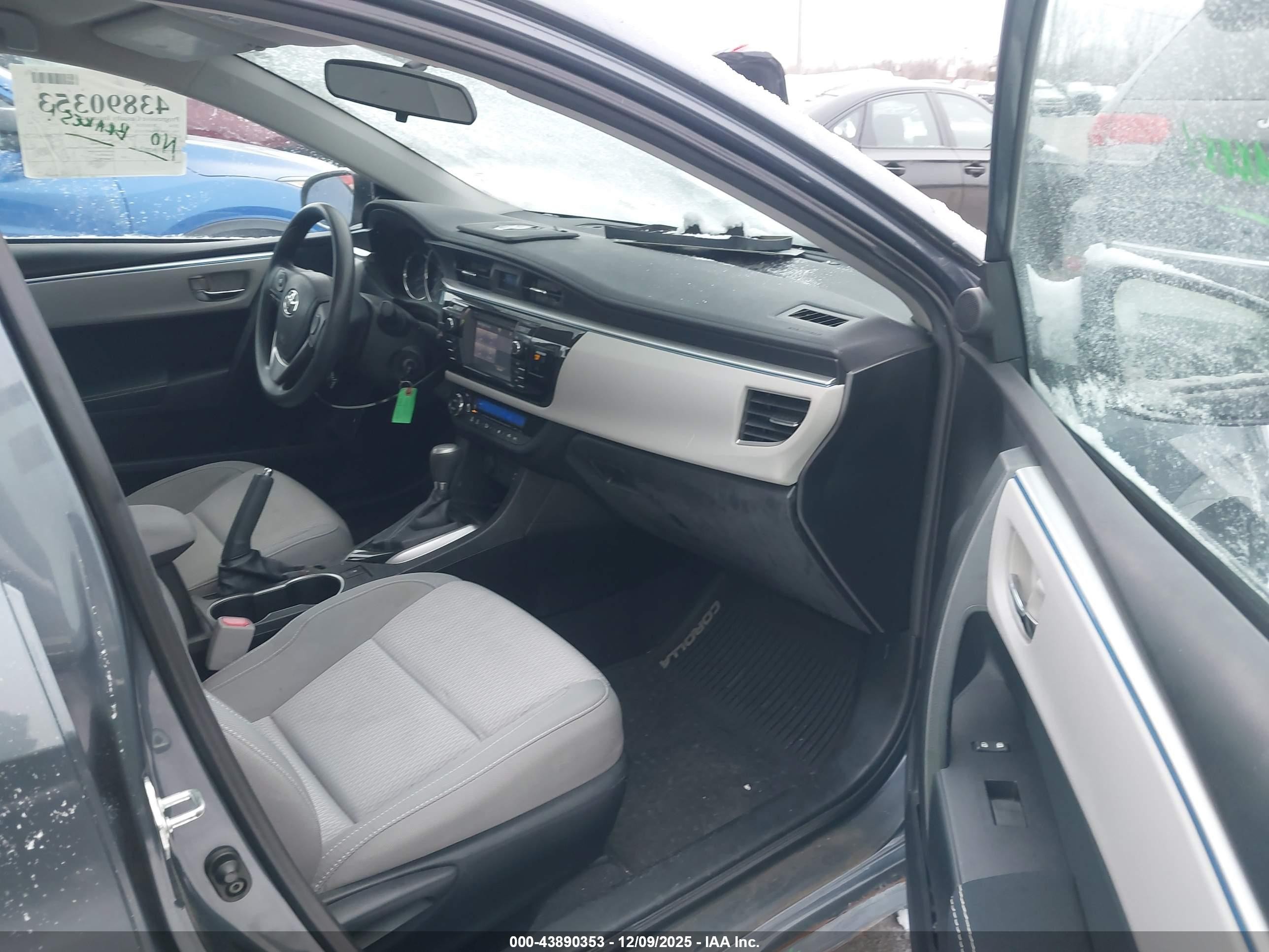 2014 Toyota Corolla Le Синий vin: 5YFBURHE4EP131575