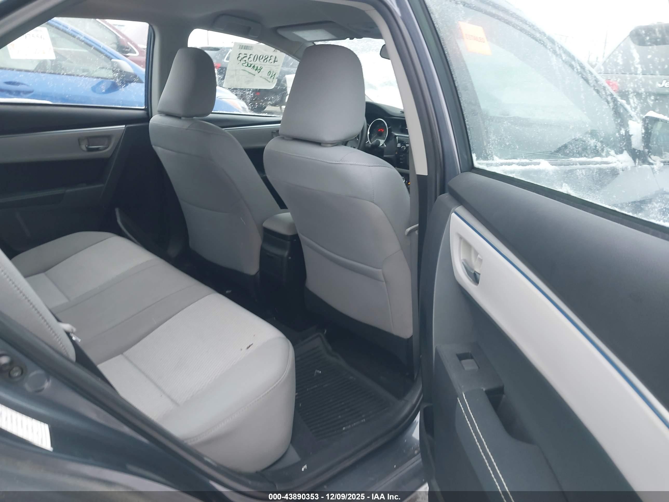 2014 Toyota Corolla Le Синий vin: 5YFBURHE4EP131575