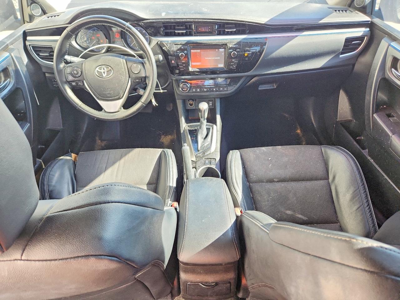2014 Toyota Corolla S Silver vin: 5YFBURHE4EP131818