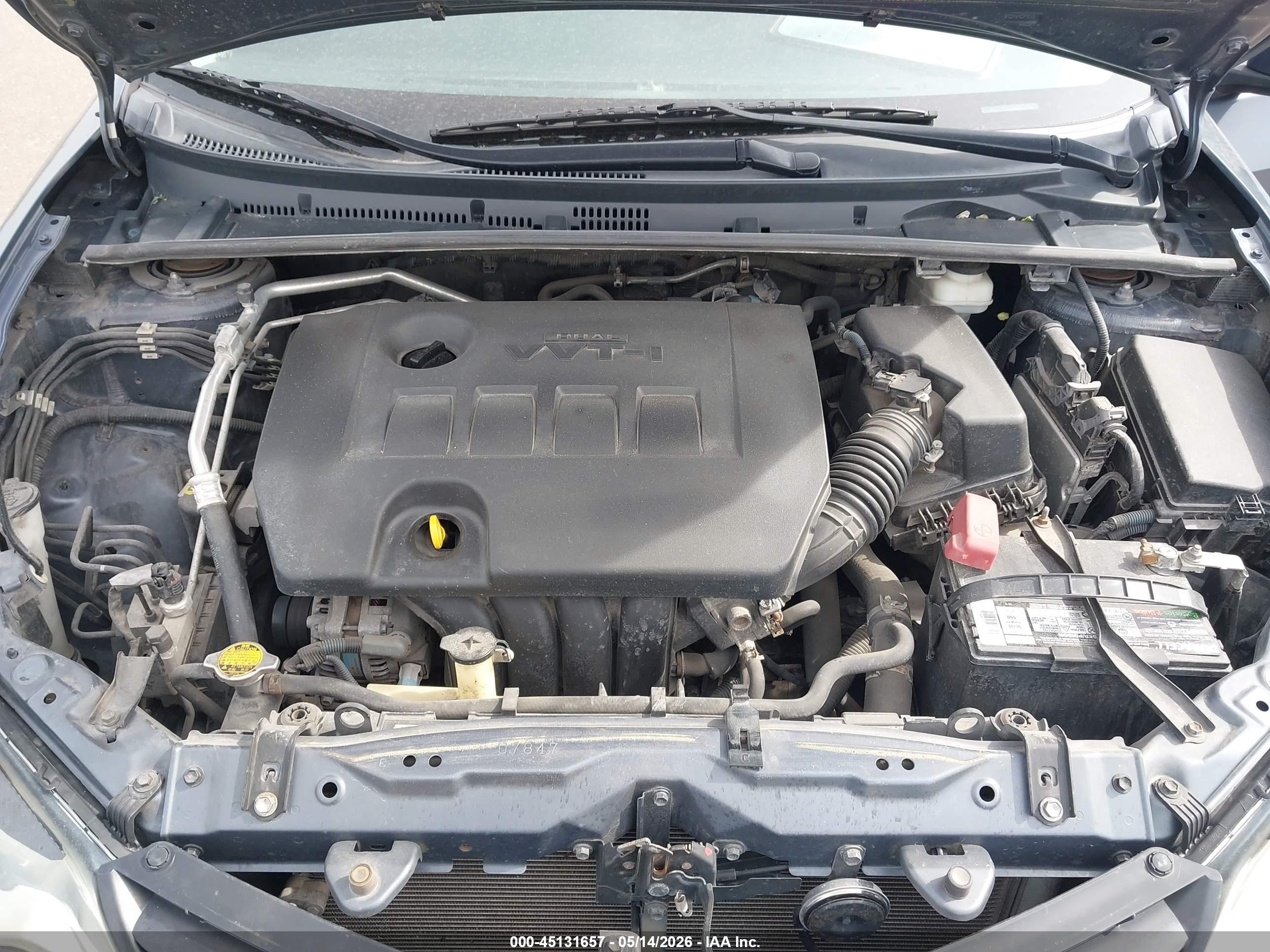 2014 Toyota Corolla Le Blue vin: 5YFBURHE4EP133407
