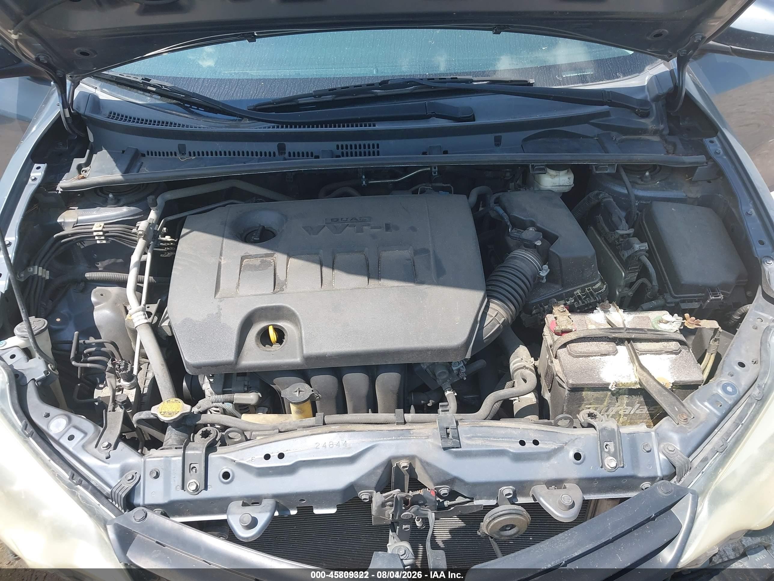 2014 Toyota Corolla Le Blue vin: 5YFBURHE4EP150403