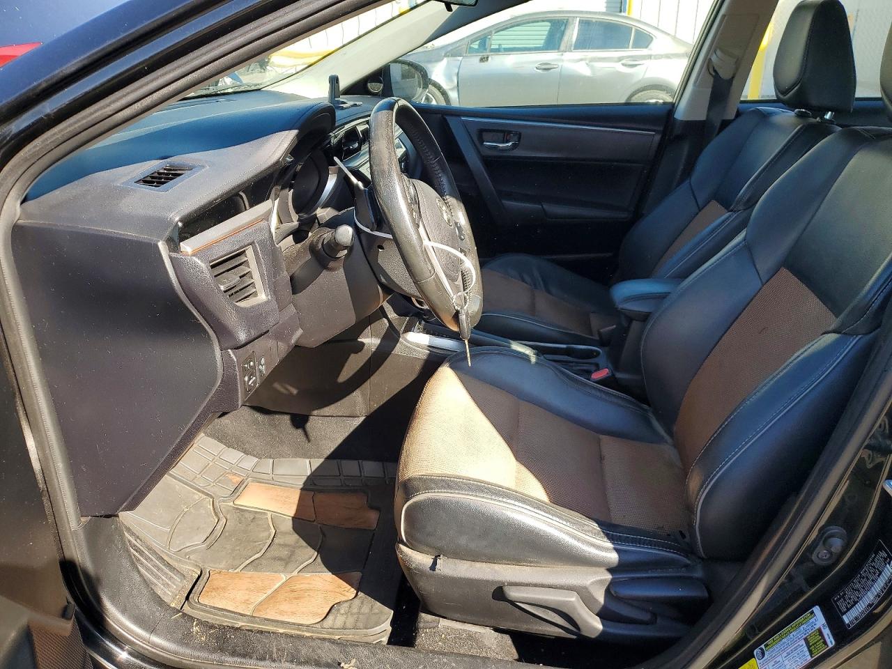 2014 Toyota Corolla S Plus Черный vin: 5YFBURHE4EP164415