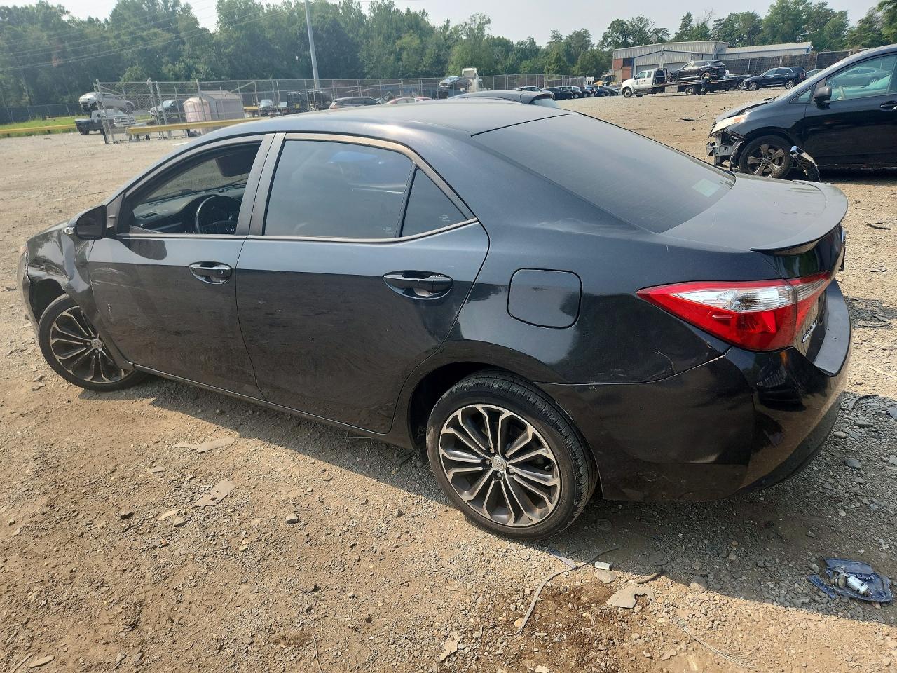 2014 Toyota Corolla S Plus Gray vin: 5YFBURHE4EP165192