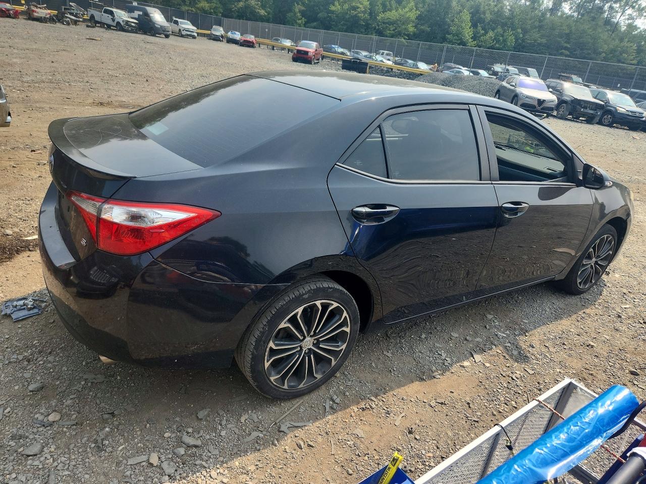 2014 Toyota Corolla S Plus Gray vin: 5YFBURHE4EP165192