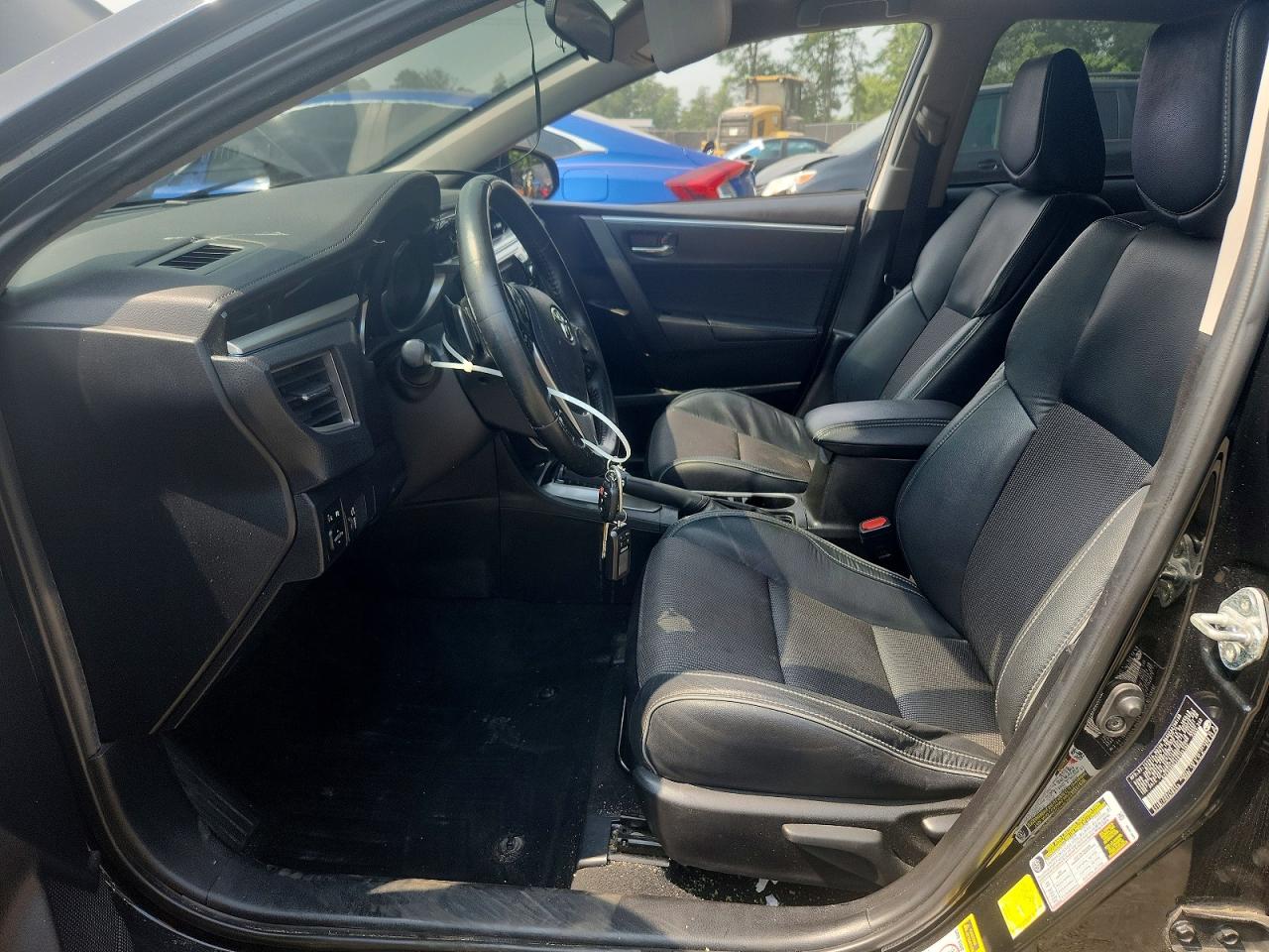 2014 Toyota Corolla S Plus Gray vin: 5YFBURHE4EP165192