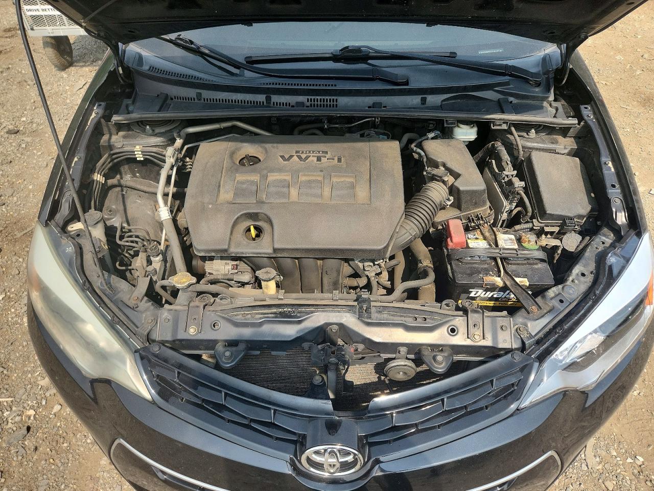 2014 Toyota Corolla S Plus Gray vin: 5YFBURHE4EP165192