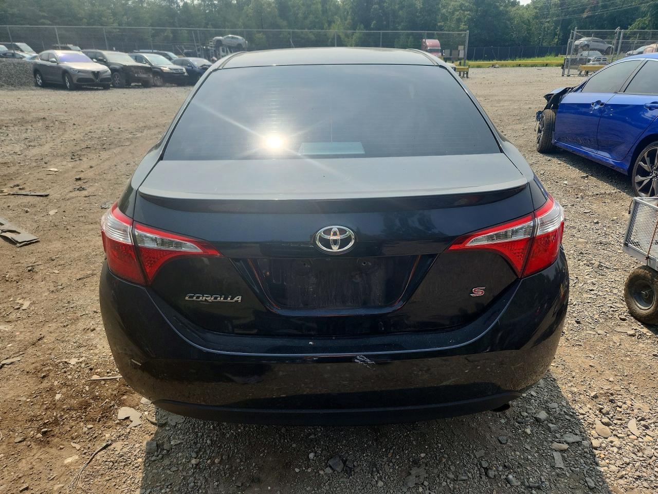 2014 Toyota Corolla S Plus Gray vin: 5YFBURHE4EP165192