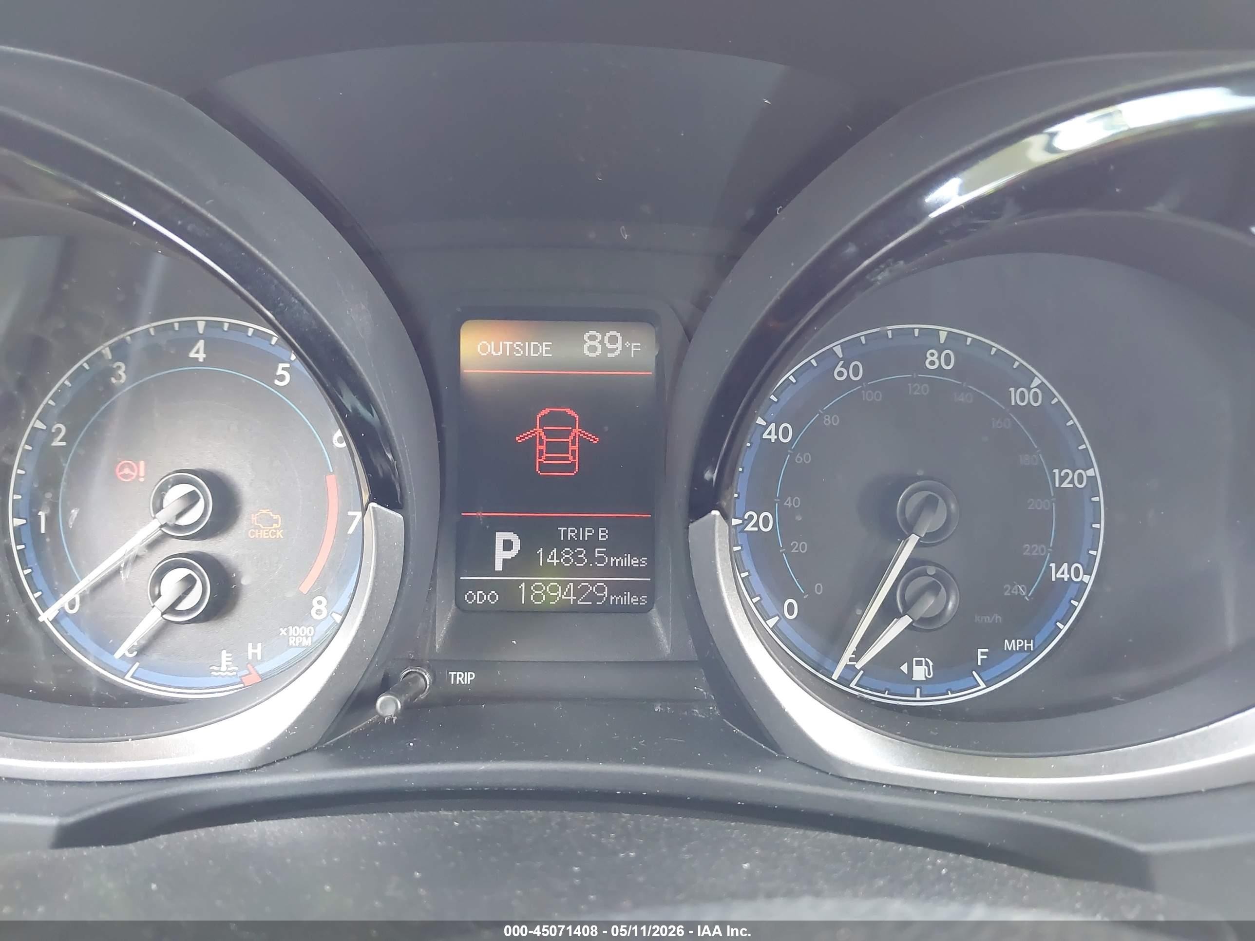2014 Toyota Corolla S Plus Синий vin: 5YFBURHE4EP174829