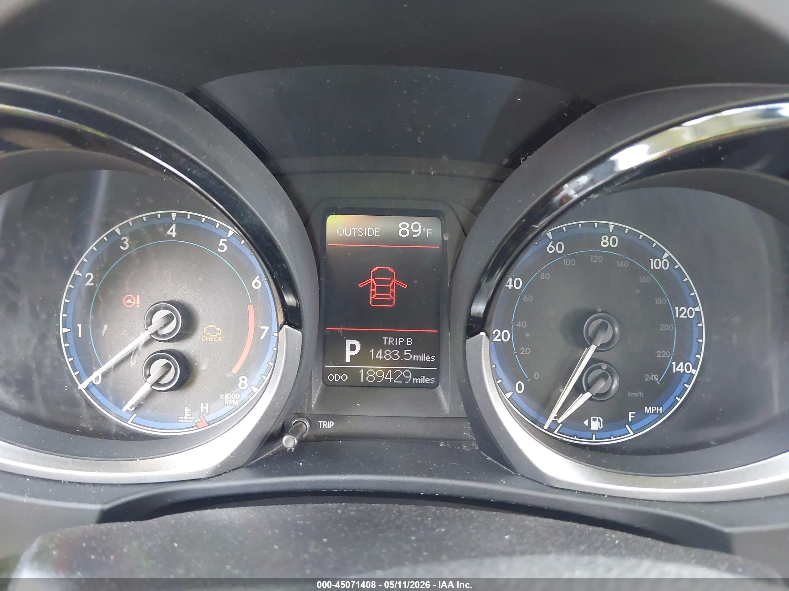 2014 Toyota Corolla S Plus Синий vin: 5YFBURHE4EP174829