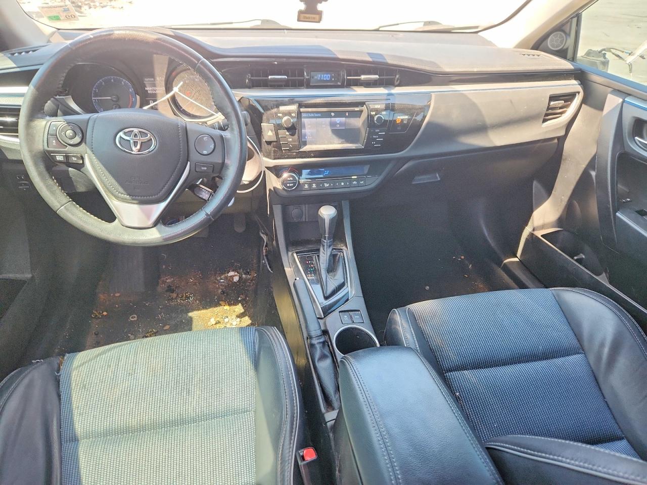 2014 Toyota Corolla S Plus Blue vin: 5YFBURHE4EP175835