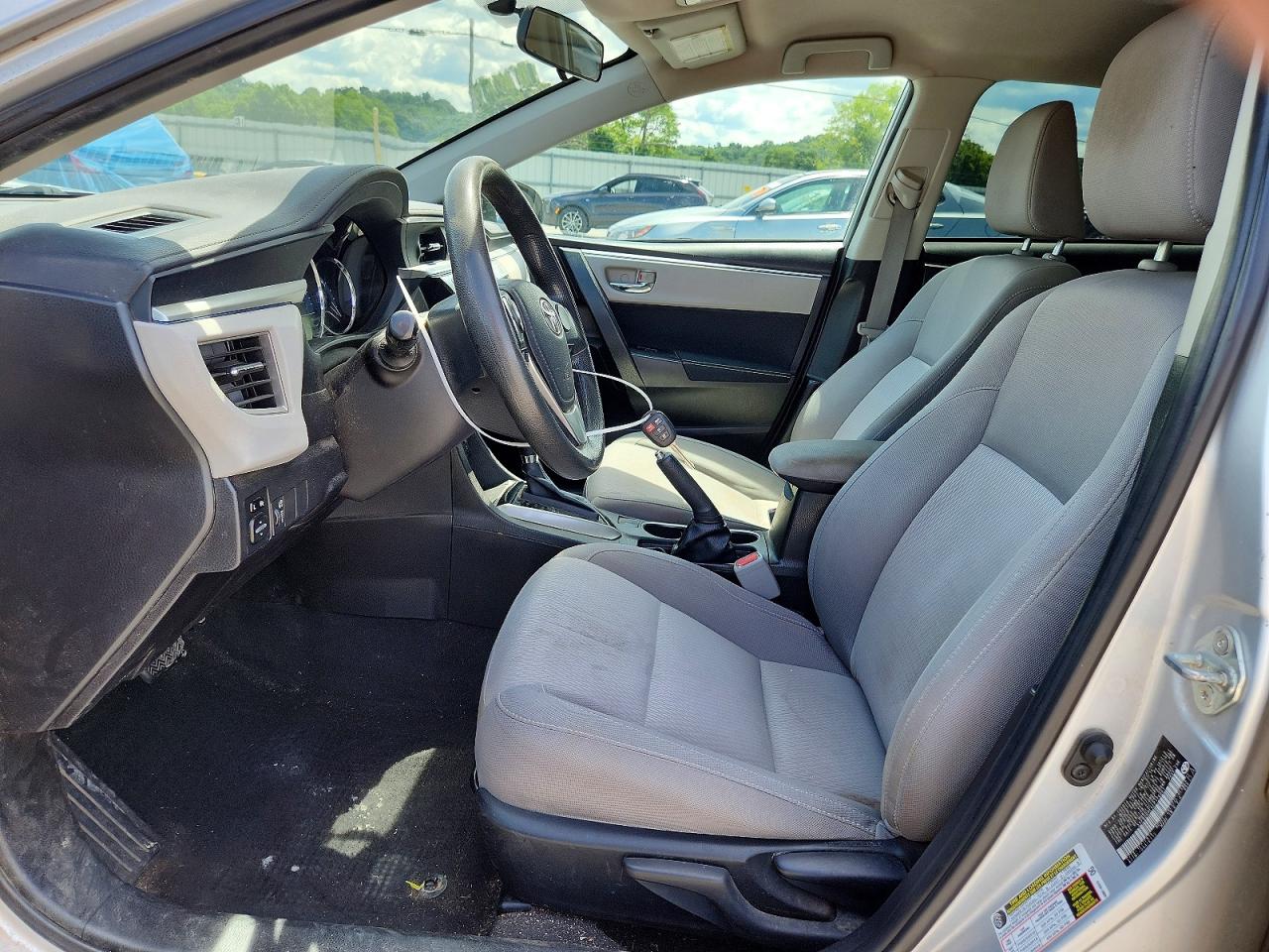 2014 Toyota Corolla Le Silver vin: 5YFBURHE4EP176001