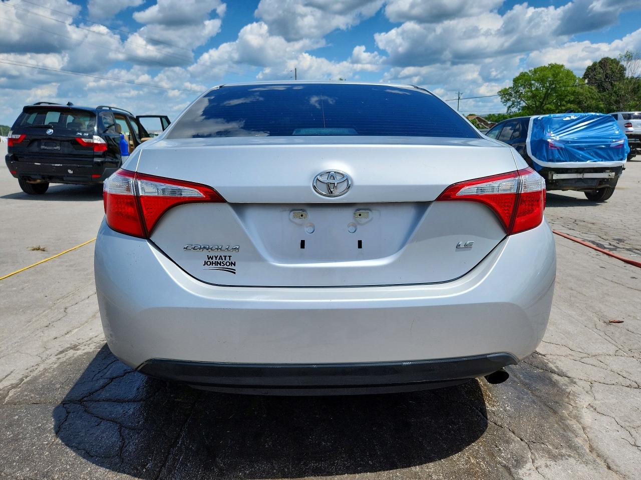 2014 Toyota Corolla Le Silver vin: 5YFBURHE4EP176001
