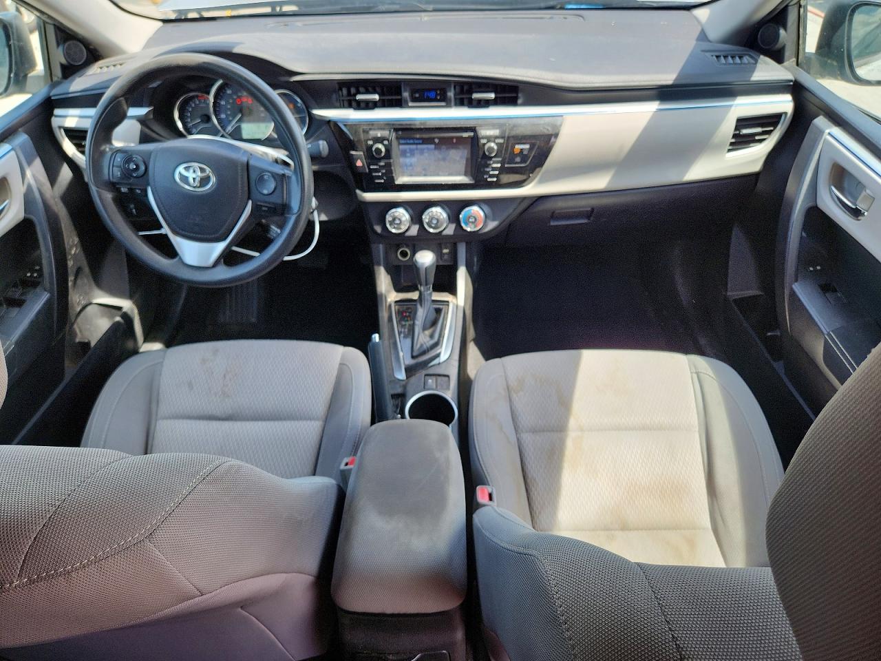 2014 Toyota Corolla Le Silver vin: 5YFBURHE4EP176001