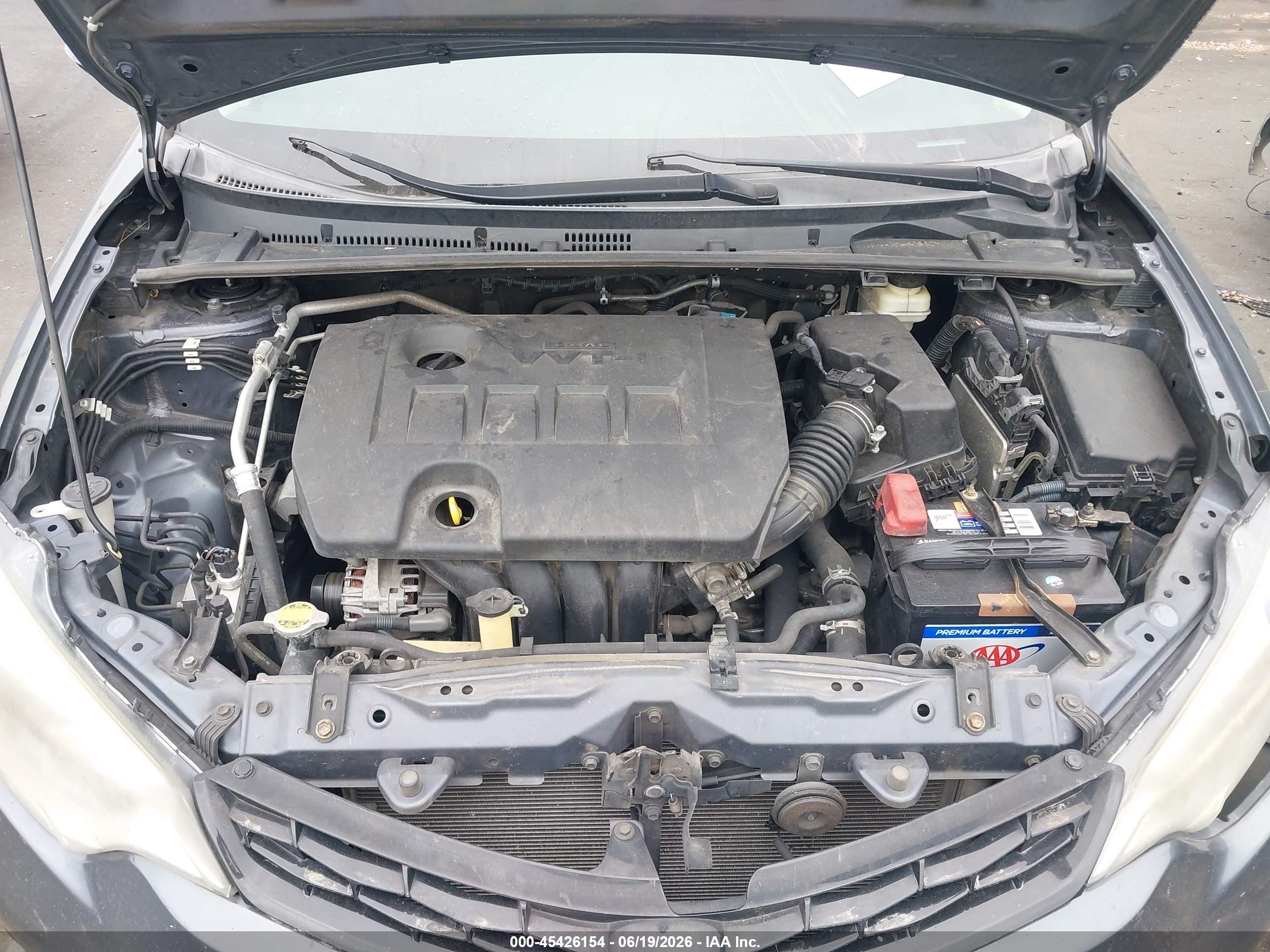 2015 Toyota Corolla S Plus Blue vin: 5YFBURHE4FP204106