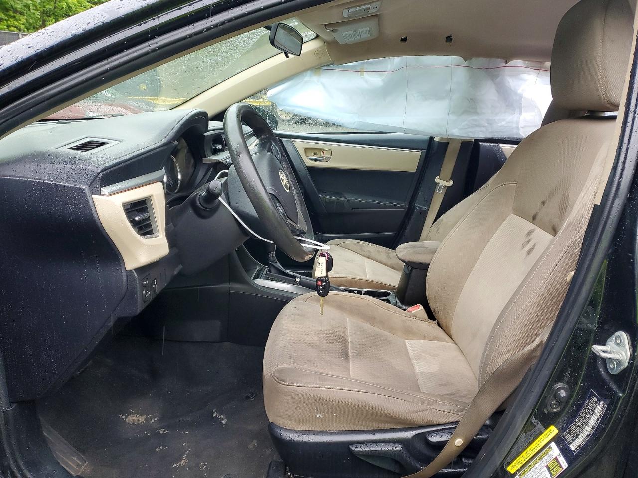 2015 Toyota Corolla Le Black vin: 5YFBURHE4FP205434