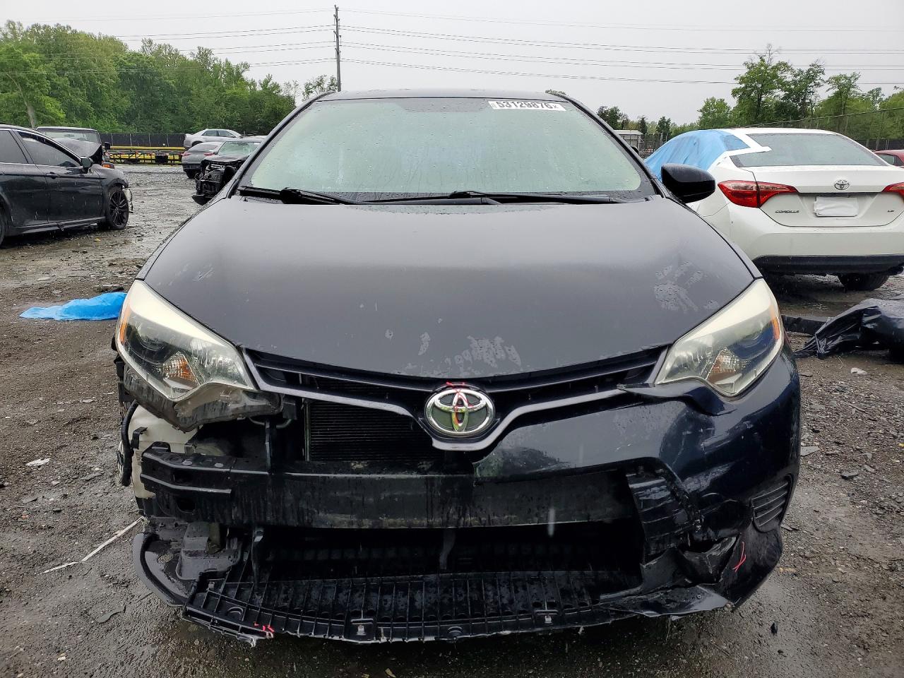 2015 Toyota Corolla Le Black vin: 5YFBURHE4FP205434