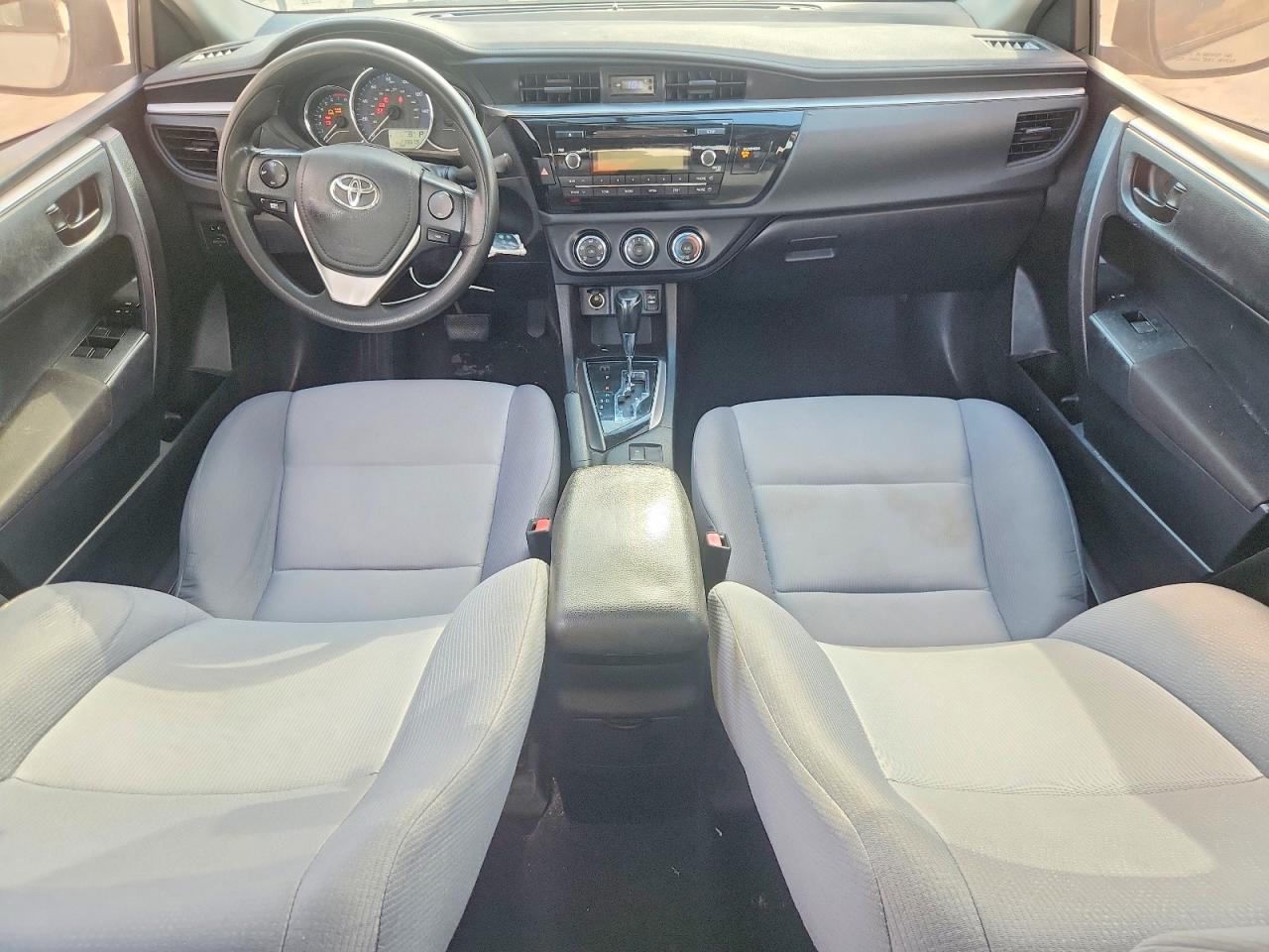 2015 Toyota Corolla L Silver vin: 5YFBURHE4FP249059